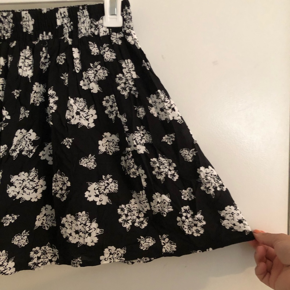 Flowy skirt.